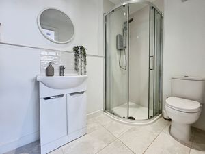 En suite to guest bedroom- click for photo gallery